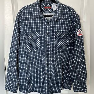 Bulwark FR Flame Resistant Work Shirt XL Excel FR Arc Rated Workwear